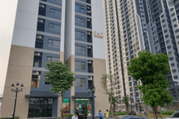 [20.08.22] Sản xuất và lắp đặt hoàn thiện biển vận hành tòa nhà SA2 - Vinhomes Smart City