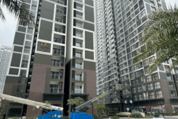 [18.05.23] Sản xuất và lắp đặt hoàn thiện biển vận hành tòa nhà TK2 - Vinhomes Smart City