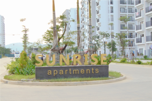 SUNRISE - Apartment signage