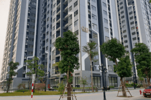 [25.08.22] Sản xuất và lắp đặt hoàn thiện biển vận hành tòa nhà GS3 - Vinhomes Smart City