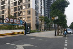 [21.06.22] Sản xuất và lắp đặt hoàn thiện biển hầm để xe F3-CH03 - Vinhomes Smart City