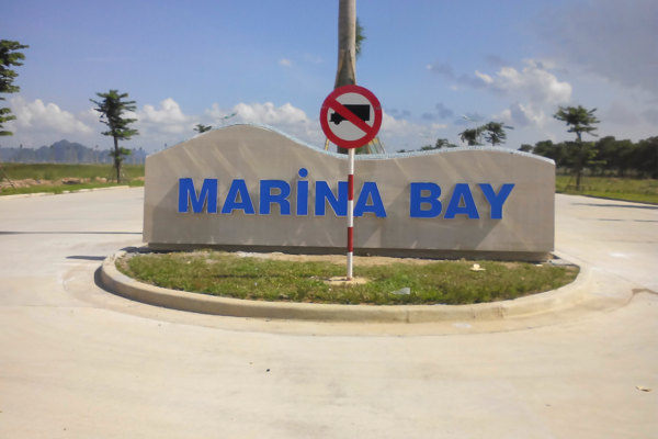MARINA BAY - Urban complexes signage
