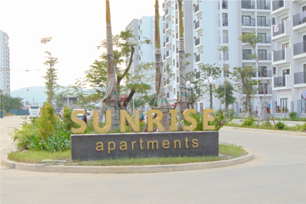SUNRISE - Apartment signage